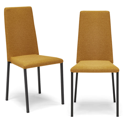 Sedia imbottita BETTY STYLE per sala da pranzo in tessuto Design moderno