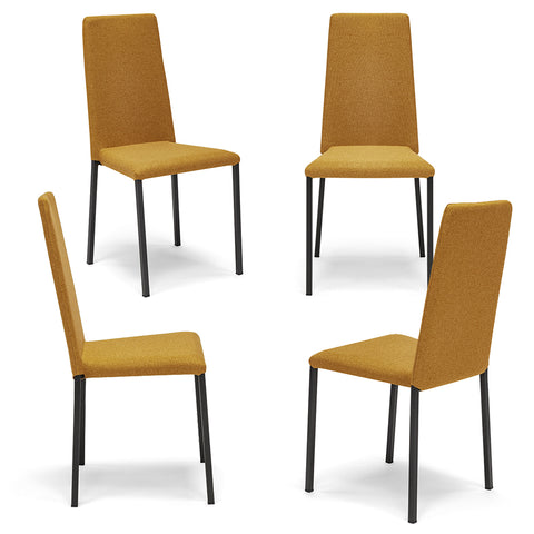 Sedia imbottita BETTY STYLE per sala da pranzo in tessuto Design moderno