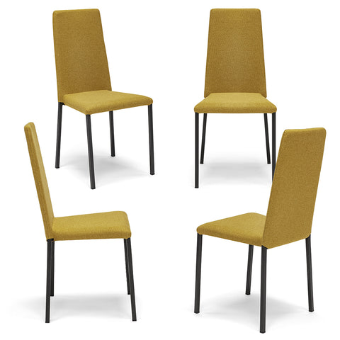 Sedia imbottita BETTY STYLE per sala da pranzo in tessuto Design moderno