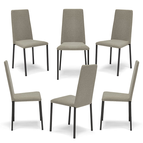 Sedia imbottita BETTY STYLE per sala da pranzo in tessuto Design moderno