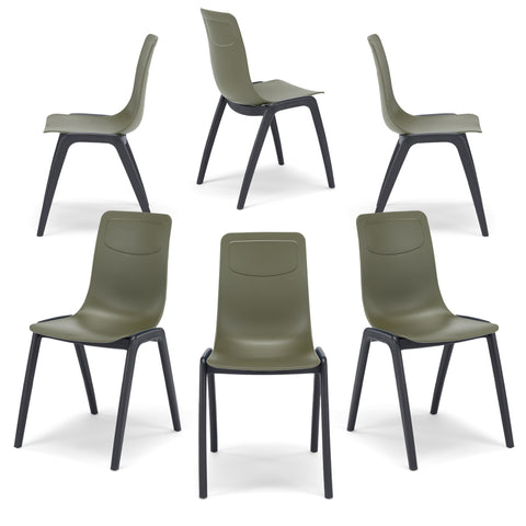 Sedia in tecnopolimero Dalia L impilabile Design moderno da Interno/Esterno