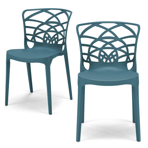 Sedia in polipropilene Armonia impilabile Design moderno da Interno/Esterno