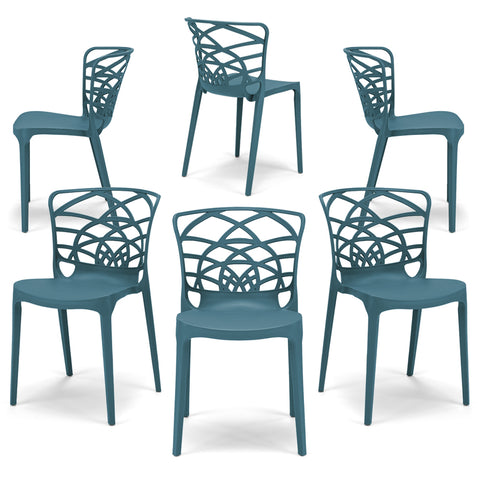 Sedia in polipropilene Armonia impilabile Design moderno da Interno/Esterno