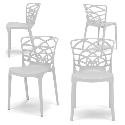 Sedia in polipropilene Armonia impilabile Design moderno da Interno/Esterno