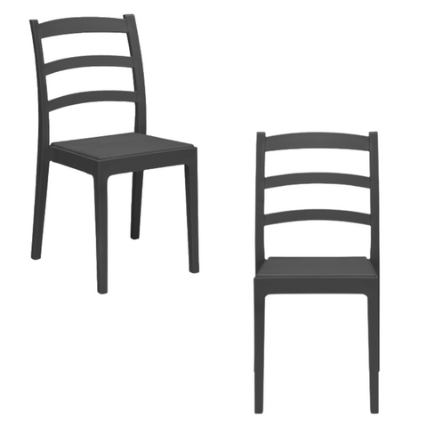 Sedia in polipropilene Rea impilabile Design moderno da Interno/Esterno