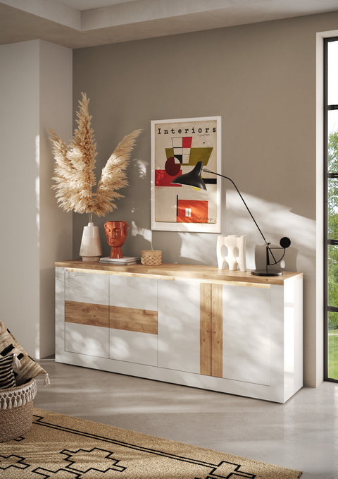 Madia 4 ante, Linea Ischia 100% Made in Italy