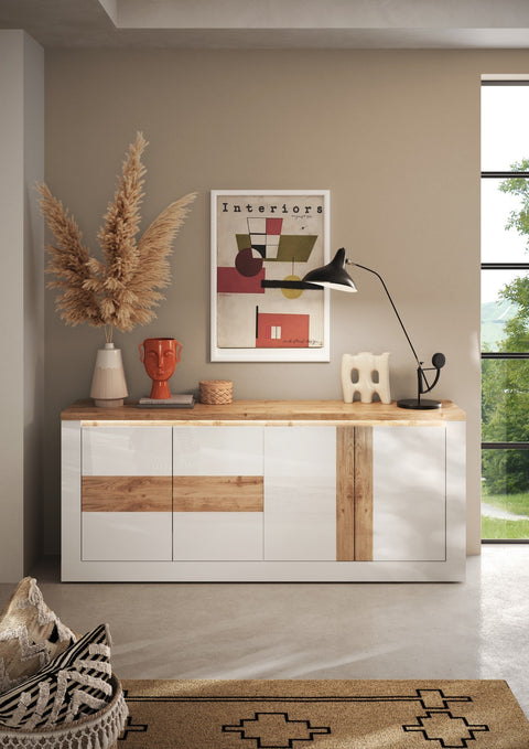Madia 4 ante, Linea Ischia 100% Made in Italy
