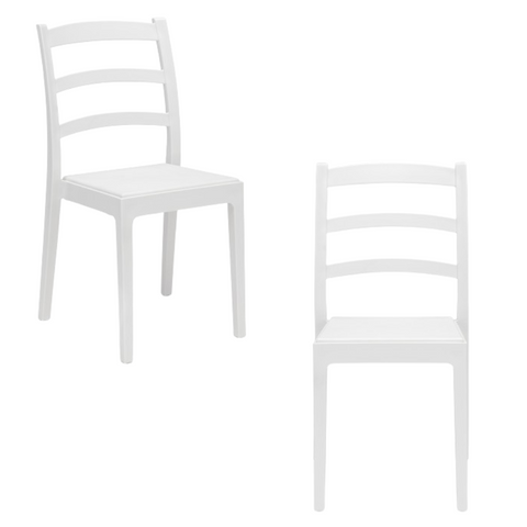 Sedia in polipropilene Rea impilabile Design moderno da Interno/Esterno