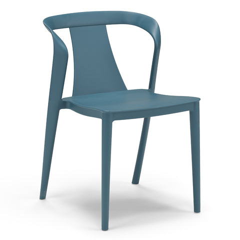 Sedia in polipropilene Alba impilabile Design moderno da Interno/Esterno