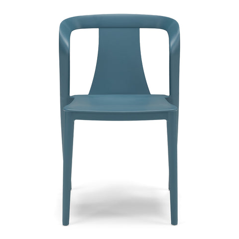 Sedia in polipropilene Alba impilabile Design moderno da Interno/Esterno
