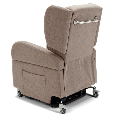 Poltrona elettrica relax 2 Motori Atlanta con Sistema LIFT e Kit Optional Tavolino e Kit Optional Batteria