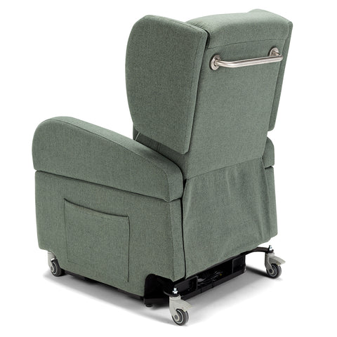 Poltrona elettrica relax 2 Motori Atlanta con Sistema LIFT e Kit Optional Tavolino e Kit Optional Batteria