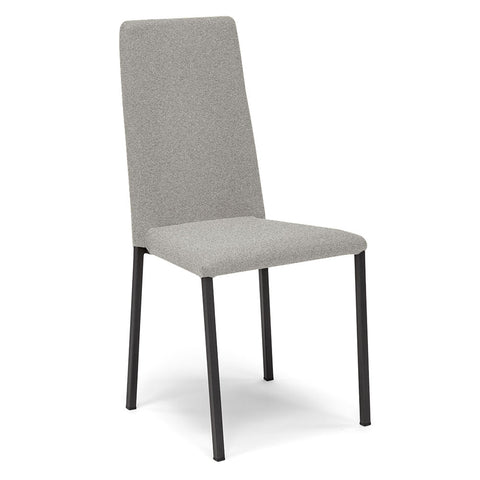 Sedia imbottita BETTY NEW per sala da pranzo in tessuto antistrappo Design moderno