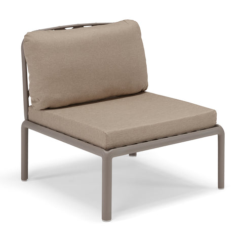 Set da giardino modulare Capri con Divano, Due poltroncine e Tavolino