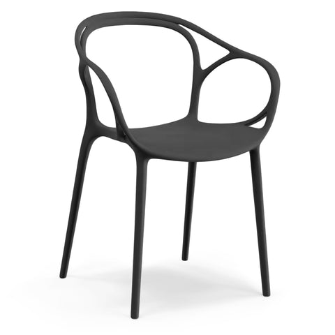 Sedia in polipropilene CHIARA impilabile Design moderno da Interno/Esterno