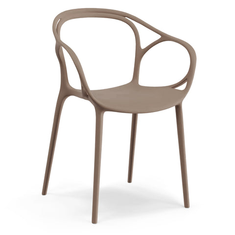 Sedia in polipropilene CHIARA impilabile Design moderno da Interno/Esterno