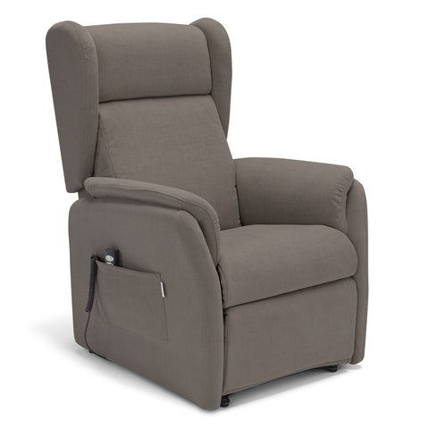 Poltrona elettrica relax 2 motori Firenze Design Bergere con Kit Optional Batteria
