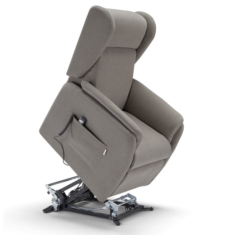 Poltrona elettrica relax 2 motori Firenze Design Bergere con Kit Optional Batteria