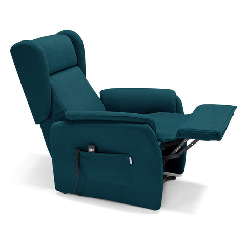 Poltrona elettrica relax 2 motori Firenze Design Bergere con Kit Optional Batteria