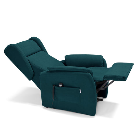 Poltrona elettrica relax 2 motori Firenze Design Bergere con Kit Optional Batteria