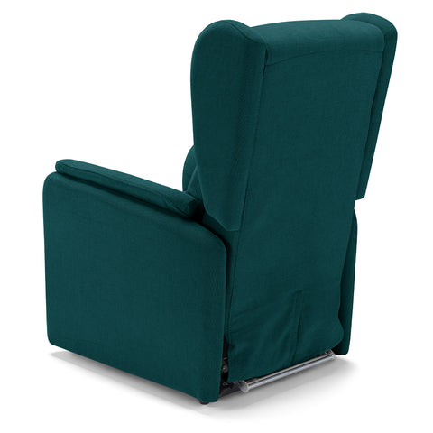 Poltrona elettrica relax 2 motori Firenze Design Bergere con Kit Optional Batteria