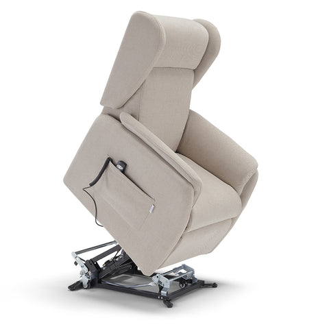 Poltrona elettrica relax 2 motori Firenze con Kit Optional Batteria con Legge 104