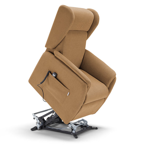 Poltrona elettrica relax 2 motori Firenze con Kit Optional Batteria con Legge 104