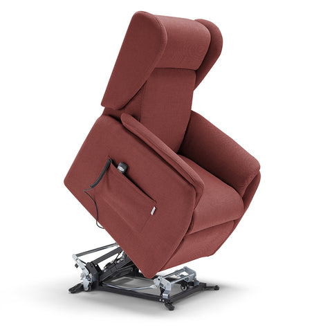 Poltrona elettrica relax 2 motori Firenze con Kit Optional Batteria con Legge 104