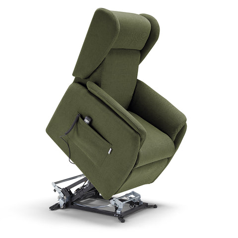 Poltrona elettrica relax 2 motori Firenze con Kit Optional Batteria con Legge 104