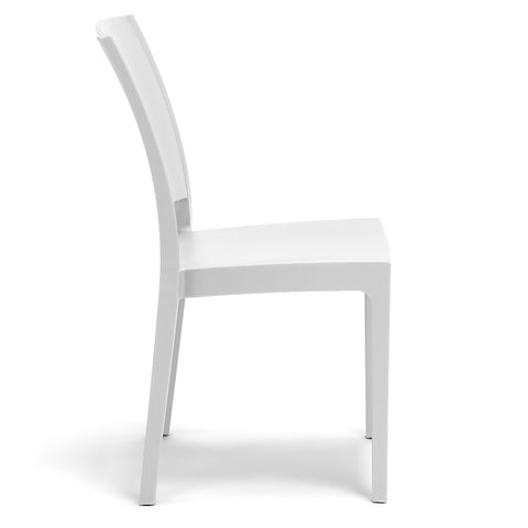 Sedia in polipropilene Flora impilabile Design moderno da Interno/Esterno