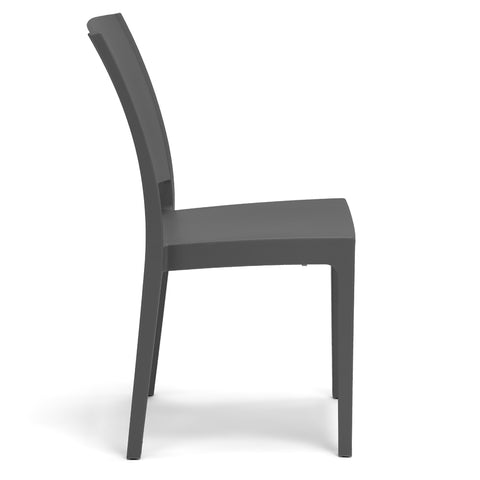Sedia in polipropilene Flora impilabile Design moderno da Interno/Esterno