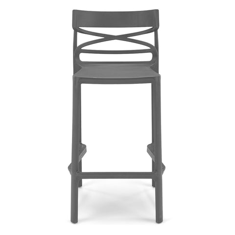 Sgabello in polipropilene Flow 100% Made in Italy sg. seduta da 65