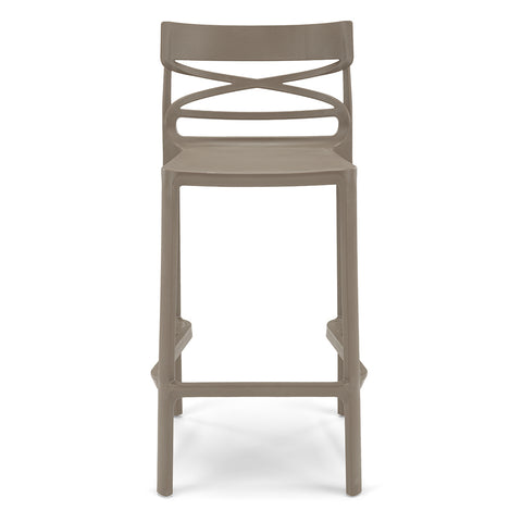 Sgabello in polipropilene Flow 100% Made in Italy sg. seduta da 65