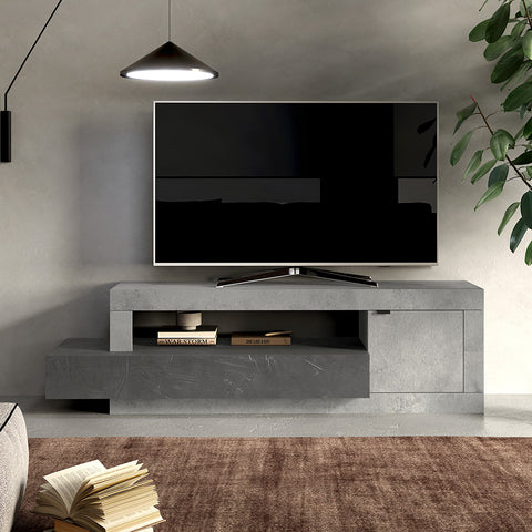 Mobile Porta TV 1 Anta, 1 Cassetto, 1 Vano a giorno Linea Freedom 100% Made in Italy