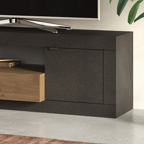 Mobile Porta TV 1 Anta, 1 Cassetto, 1 Vano a giorno Linea Freedom 100% Made in Italy