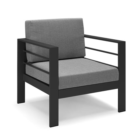 Set da giardino Gardenia con Divano, Due poltroncine e Tavolino