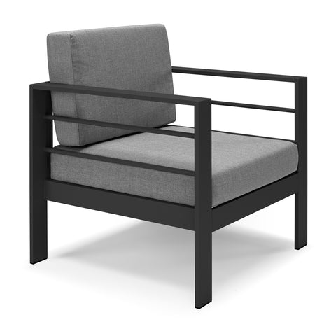 Set da giardino Gardenia con Divano, Due poltroncine e Tavolino