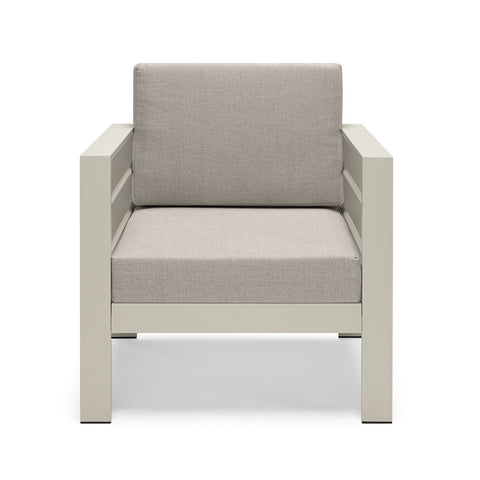 Set da giardino Gardenia con Divano, Due poltroncine e Tavolino