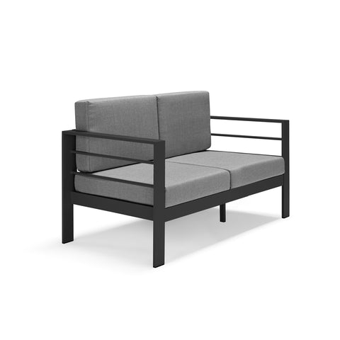 Set da giardino Gardenia con Divano, Due poltroncine e Tavolino