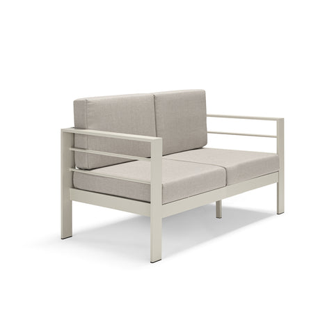 Set da giardino Gardenia con Divano, Due poltroncine e Tavolino