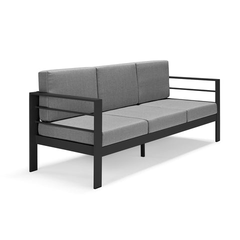Set da giardino Gardenia con Divano, Due poltroncine e Tavolino