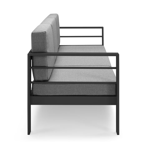 Set da giardino Gardenia con Divano, Due poltroncine e Tavolino