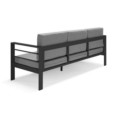 Set da giardino Gardenia con Divano, Due poltroncine e Tavolino
