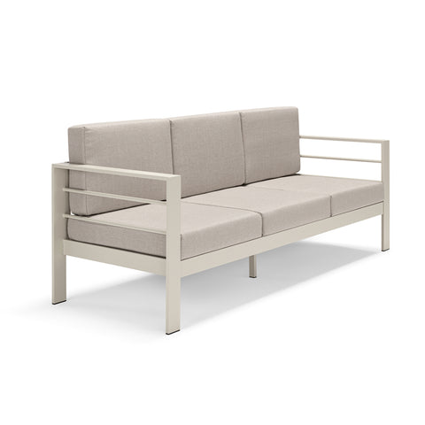 Set da giardino Gardenia con Divano, Due poltroncine e Tavolino