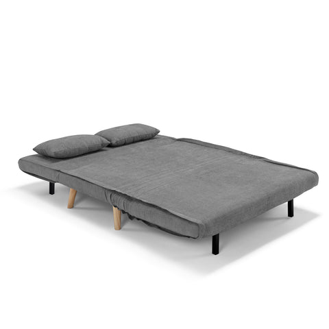 Divano pronto letto modello Genova con 2 cuscini