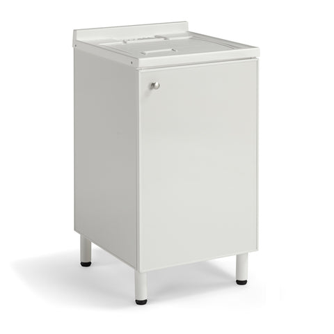 Lavatoio Lavapanni in alluminio 100% MADE IN ITALY NETTUNO 45 x 50 con vasca in ABS e sotto lavatoio