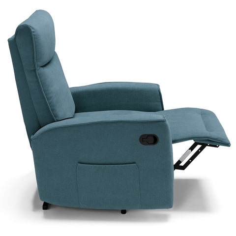 Poltrona relax Londra manuale reclinabile Design Moderno