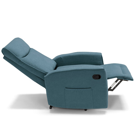 Poltrona relax Londra manuale reclinabile Design Moderno