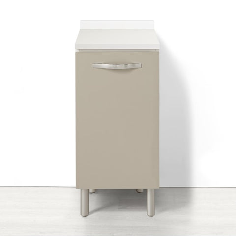 Base per Cucina componibile da 40 cm con 1 Anta linea MAKA, realizzata in legno 100% MADE IN ITALY