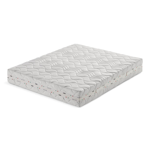 Crystal materasso con molle insacchettate e 4 cm di Memory a 9 zone in tessuto sfoderabile
